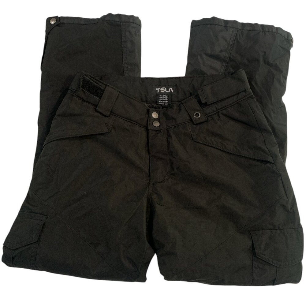 TSLA Women's Black Snow-Ski Pants Size Small